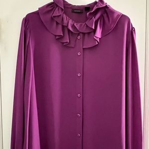 Halogen, Women’s ruffle blouse, 2x
